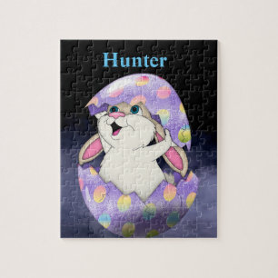 Puzzle casse-tête avec lapin 