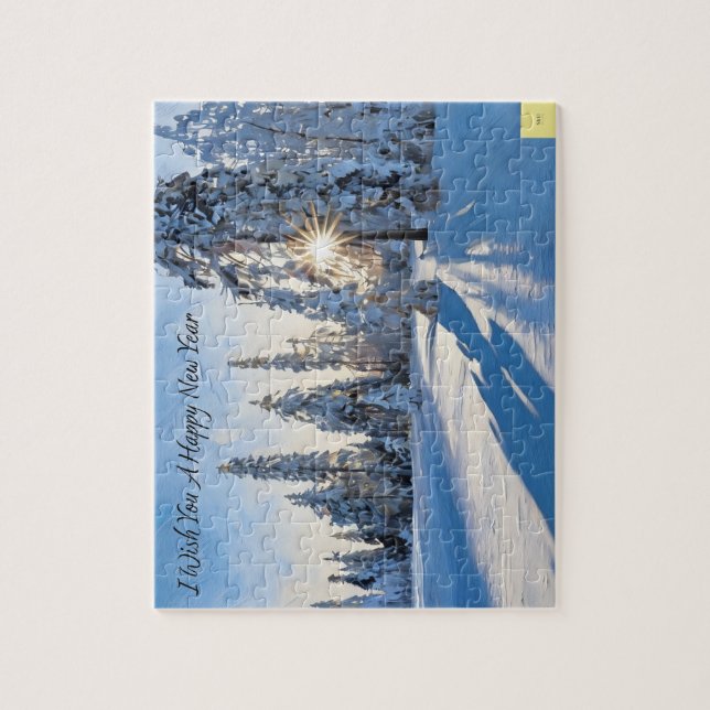 Puzzle Casse-tête Bonne Année (Vertical)