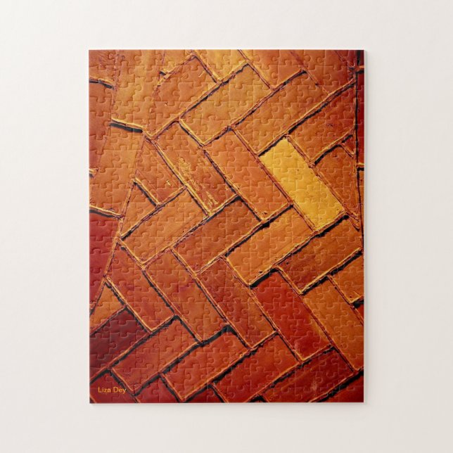 Puzzle Casse-tête 'Brique Abstrait' (Vertical)