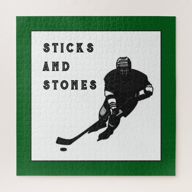 Puzzle casse-tête cadeaux de hockey (Vertical)