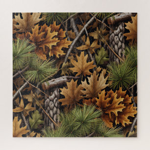 Puzzle casse-tête camouflage chasse