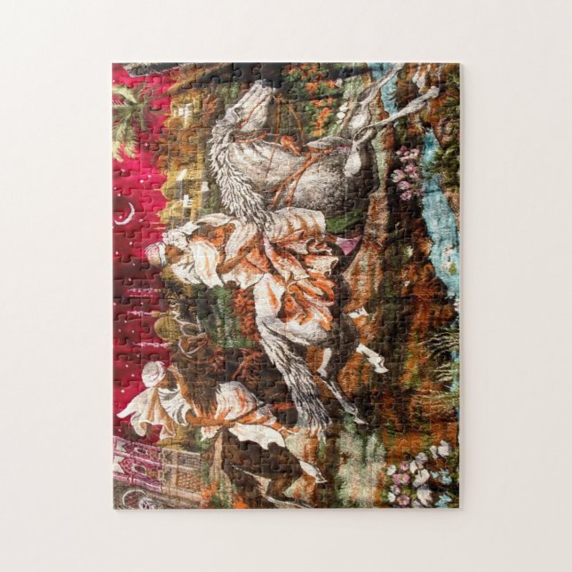 Puzzle Casse-tête - conception arabe classique (Vertical)