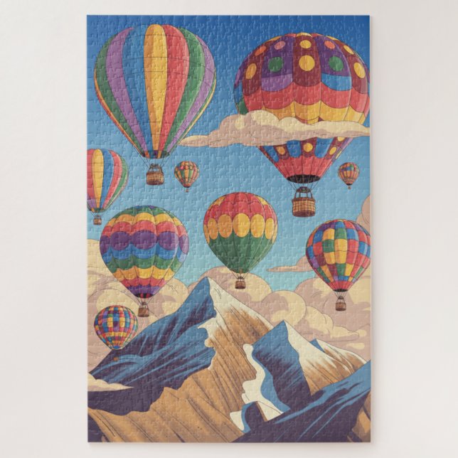 Puzzle Casse-tête de ballons à air chaud (Vertical)