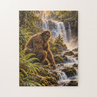Puzzle Casse-tête de Bigfoot, le gardien de la cascade