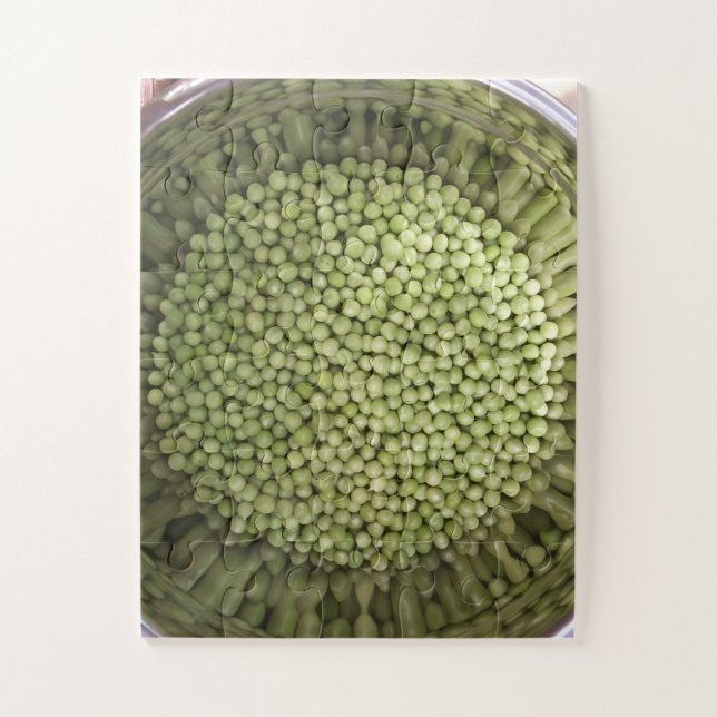 Puzzle Casse-tête de bol de pois de printemps (Vertical)