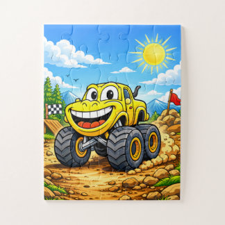 Puzzle Casse-tête de camion monstre pour enfants de 3 à 5