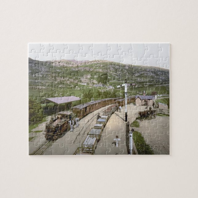 Puzzle Casse-tête de chemin de fer de Ffestiniog (Horizontal)