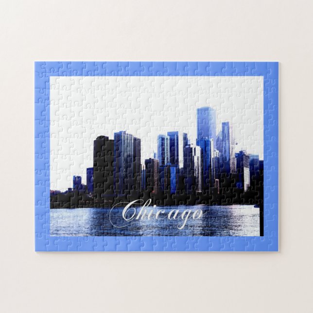 Puzzle Casse-tête de Chicago (Horizontal)
