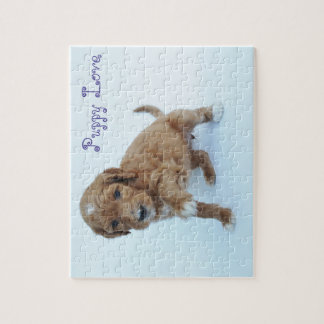 Puzzle Casse-tête de chiot de Goldendoodle