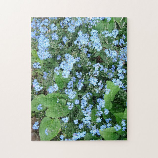 Puzzle Casse-tête de *Forget-Me-Not* (Vertical)