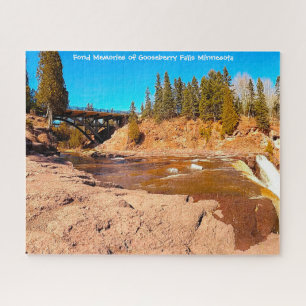 Puzzle Casse-tête de Gooseberry Falls Minnesota.