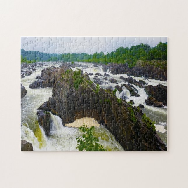 Puzzle Casse-tête de Great Falls Virginie (Horizontal)