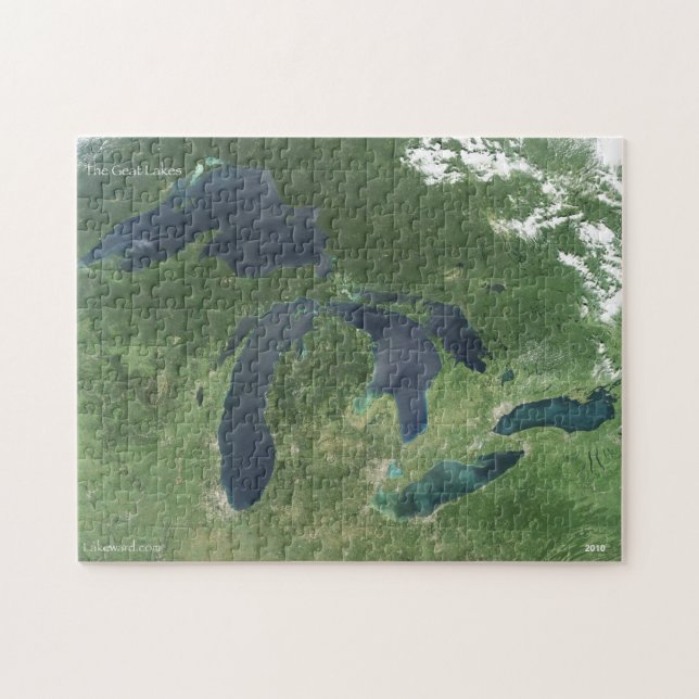 Puzzle Casse-tête de Great Lakes (Horizontal)