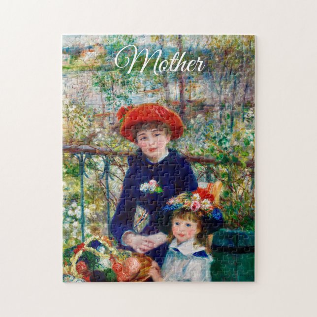 Puzzle Casse-tête de la mère et de l'enfant de Renoir (Vertical)