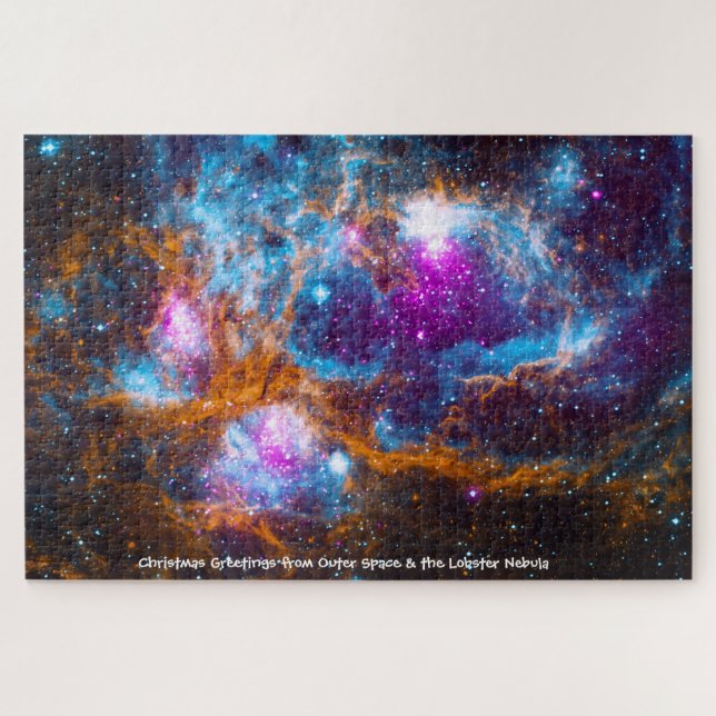 Puzzle Casse-tête de la Nébuleuse du Homard (Horizontal)