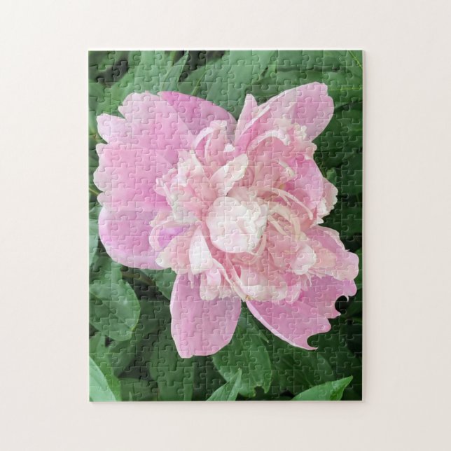 Puzzle Casse-tête de la pivoine rose clair (Vertical)