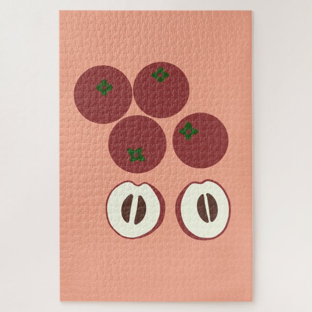 Puzzle Casse-tête de la pomme velvet (Vertical)