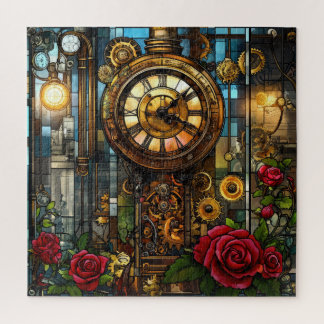 Puzzle Casse-tête de la tour horloge Steampunk