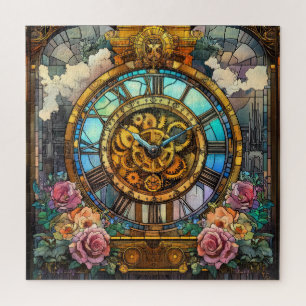 Puzzle Casse-tête de la tour horloge Steampunk