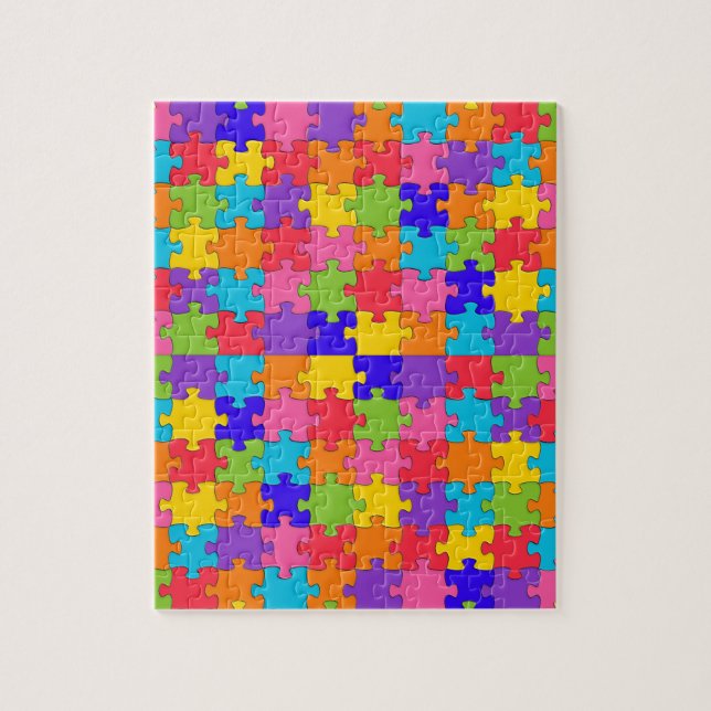 Puzzle casse-tête de l'autisme (Vertical)