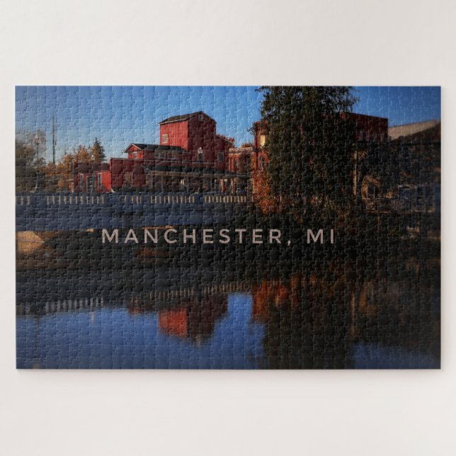 Puzzle Casse-tête de Manchester Michigan (Horizontal)