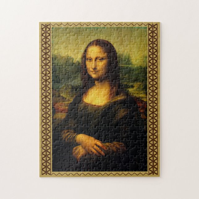 Puzzle Casse-tête de Mona Lisa (Vertical)