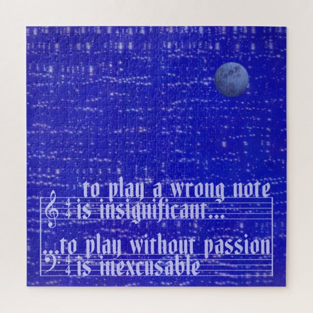 Puzzle Casse-tête de musique lunaire (Vertical)