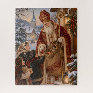 Puzzle Casse-tête de Noël de Saint-Nicolas de l'Ancien Mo