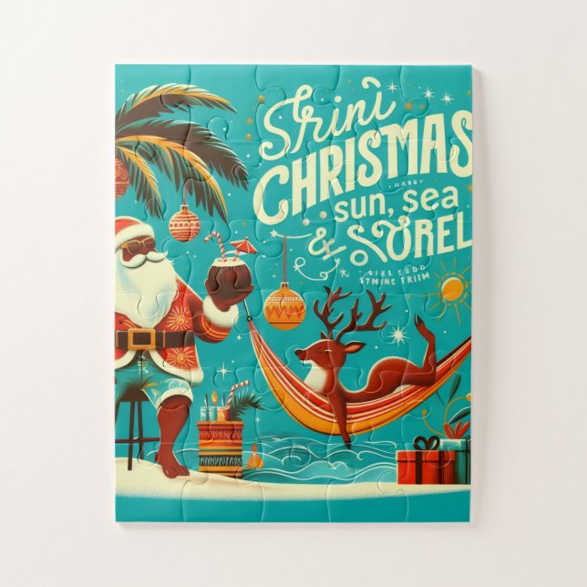 Puzzle Casse-tête de Noël Trini (Vertical)