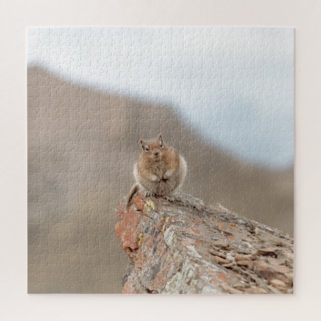 Puzzle Casse-tête de petit écureuil mignon (Vertical)
