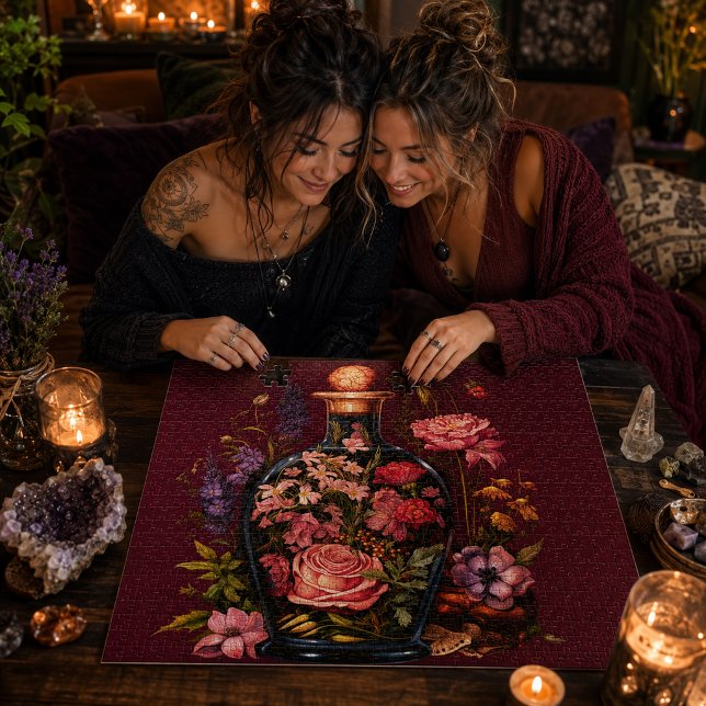 Puzzle Casse-tête de Potion Florale Enchantée | Botanique (Créateur téléchargé)