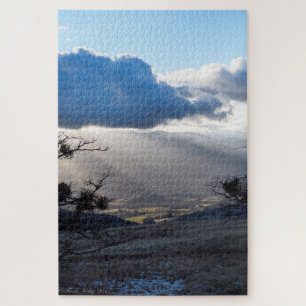 Puzzle Casse-tête de Rayons de Lumière dans les Montagnes