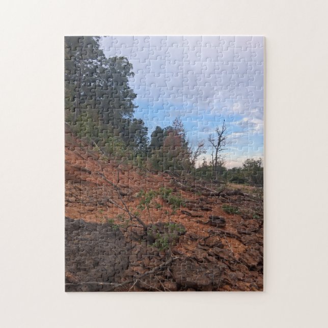 Puzzle Casse-tête de Red Rock Hill (Vertical)