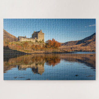 Puzzle Casse-tête de réflexion du loch écossais