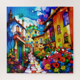Puzzle Casse-tête de rue de ville