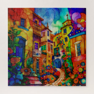 Puzzle Casse-tête de rue de ville