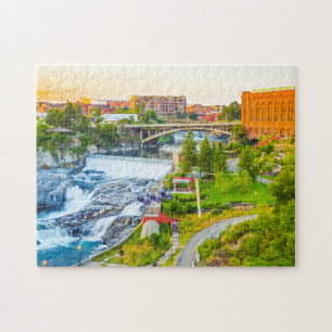 Puzzle Casse-tête de Spokane Falls