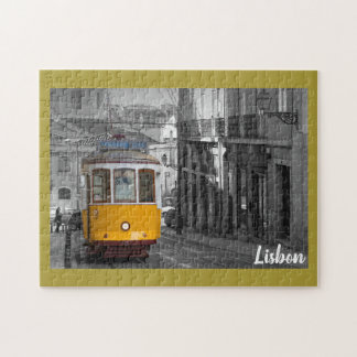 Puzzle Casse-tête de tram de Lisbonne