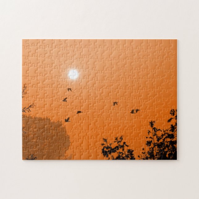 Puzzle Casse-tête de vol à l'aube (Horizontal)