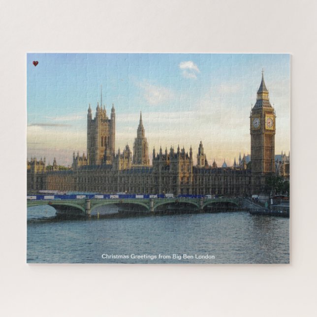 Puzzle Casse-tête des bâtiments du Parlement de Londres (Horizontal)