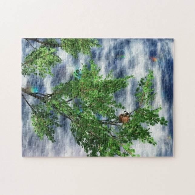 Puzzle Casse-tête des chutes de l'aire de l'oiseau (Horizontal)