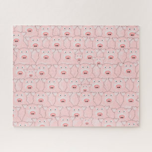 Puzzle Casse-tête des cochons roses