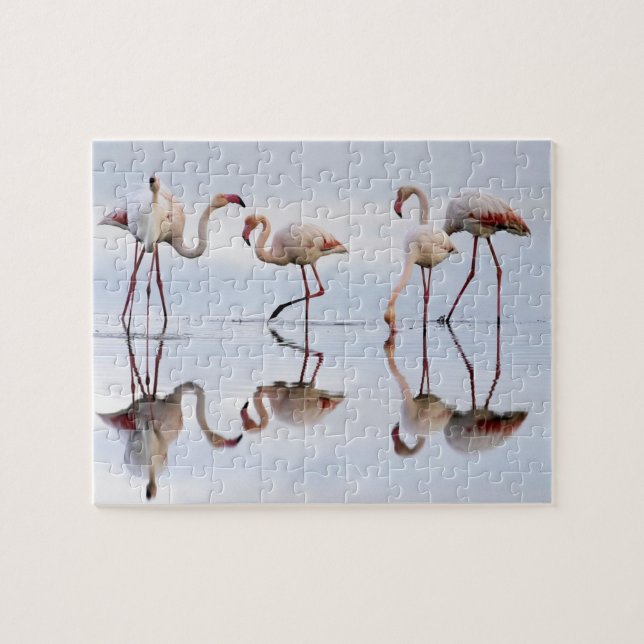 Puzzle Casse-tête des Flamants Roses (Horizontal)