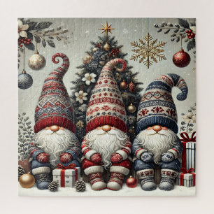 Puzzle Casse-tête des Gnomes de Noël