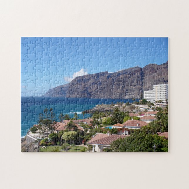 Puzzle Casse-tête des Îles Canaries de visibilité directe (Horizontal)