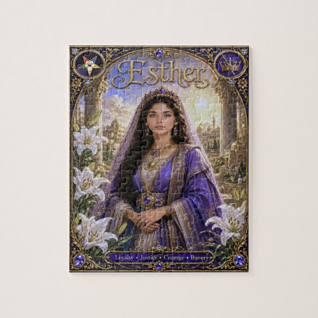 Puzzle Casse-tête d'Esther (Vertical)