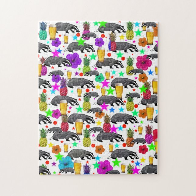 Puzzle Casse-tête difficile Beer And Badgers (Vertical)