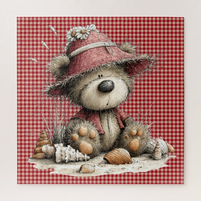 Puzzle Casse-tête d'ours d'été (Vertical)