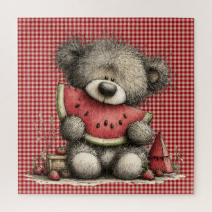 Puzzle Casse-tête d'ours d'été