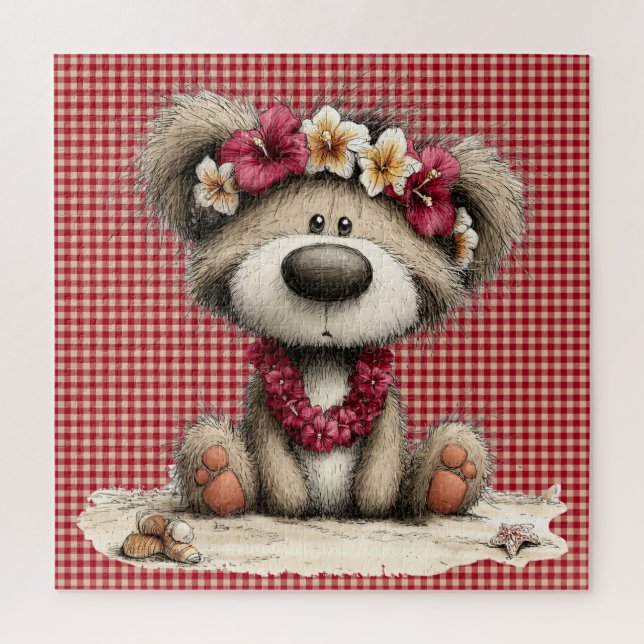 Puzzle Casse-tête d'ours d'été (Vertical)